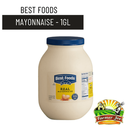 Best Foods Mayonnaise 1GL "PICKUP FROM FARMER JOE SUPERMARKET UPOLU ONLY" - Samoamarket.com