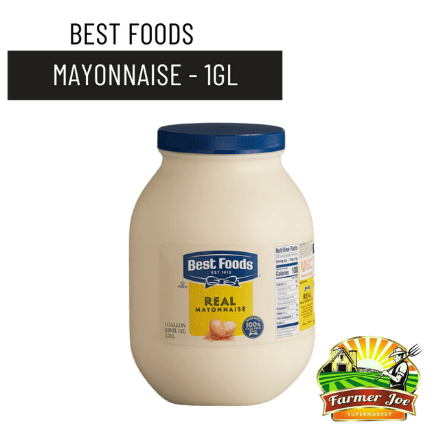 Best Foods Mayonnaise 1GL "PICKUP FROM FARMER JOE SUPERMARKET UPOLU ONLY" - Samoamarket.com
