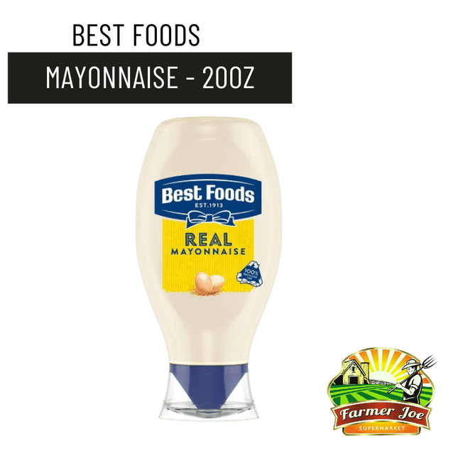 Best Foods Mayonnaise 20oz "PICKUP FROM FARMER JOE SUPERMARKET UPOLU ONLY" - Samoamarket.com