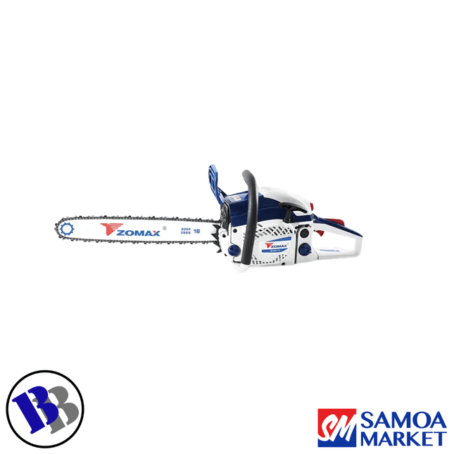 Chainsaw 18" Petrol Economical 45.6cc ZOMAX "PICKUP FROM BLUEBIRD LUMBER & HARDWARE" - Samoamarket.com