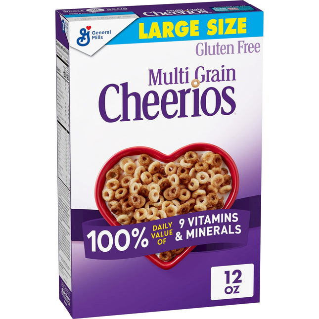 Cheerios Multigrain Cereal 12oz"PICKUP FROM FARMER JOE SUPERMARKET VAITELE ONLY" - Samoamarket.com