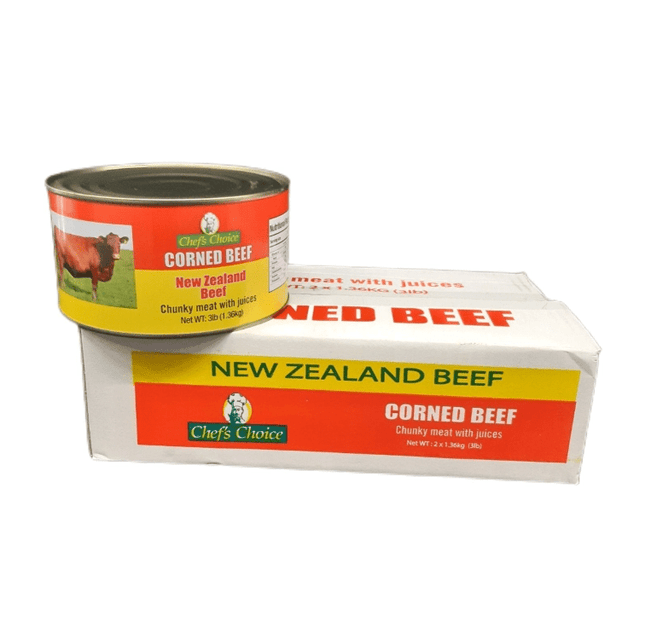 Chef's Choice Corned Beef 2 by 3Lb "PICKUP FROM FARMER JOE SUPERMARKET UPOLU VAITELE ONLY" - Samoamarket.com