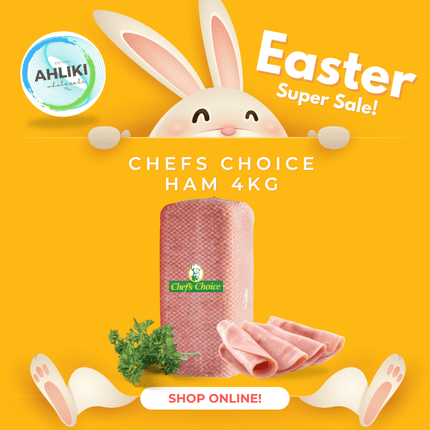 Chefs Choice Ham 4kg "PICKUP FROM AH LIKI WHOLESALE" - Samoamarket.com