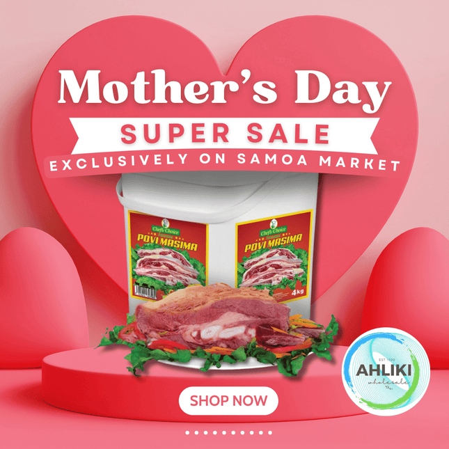 Chefs Choice Povi Masima 4kg Pail "PICKUP FROM AH LIKI WHOLESALE" - Samoamarket.com
