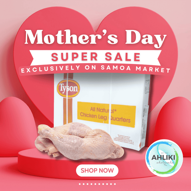 Chicken Leg Quarter Pusamoa 33LBS/15KG - [Brand may vary] "PICKUP FROM AH LIKI WHOLESALE" - Samoamarket.com