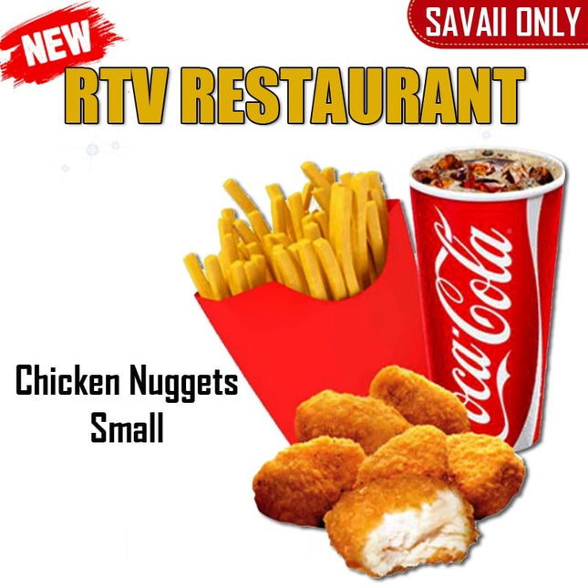 Chicken Nuggets SML "PICKUP FROM RTV SALELOLOGA" - Samoamarket.com