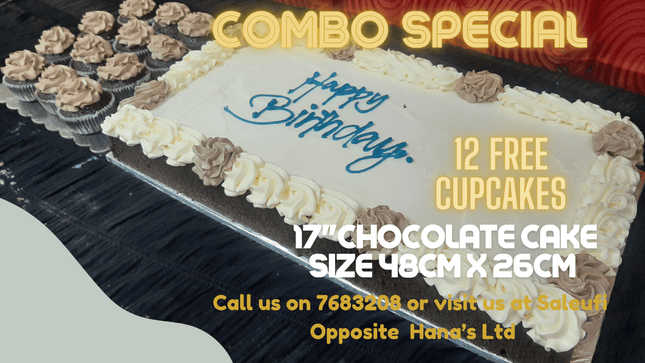 Combo Special $135 SAT (24HRS NOTICE REQUIRED, PICKUP UPOLU ONLY) - "PICK UP FROM TERI'S CAKE" - Samoamarket.com