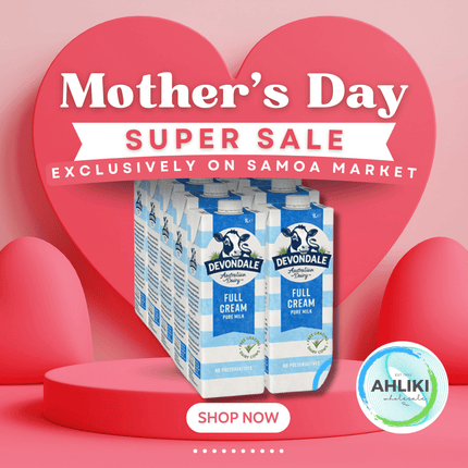 Devondale Full Cream UHT Milk 10x1L "PICKUP FROM AH LIKI WHOLESALE" - Samoamarket.com