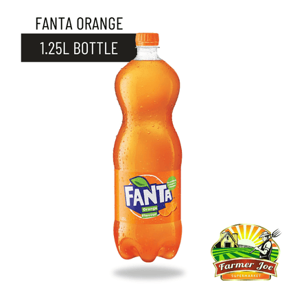 Fanta Orange 1.25L Bottle [ Not Available at Vaitele Branch ] "PICKUP FROM FARMER JOE SUPERMARKET UPOLU ONLY" - Samoamarket.com