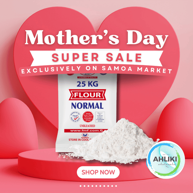 FMF Normal Flour Taga Falaoa Mata 25Kg "PICKUP FROM AH LIKI WHOLESALE" - Samoamarket.com