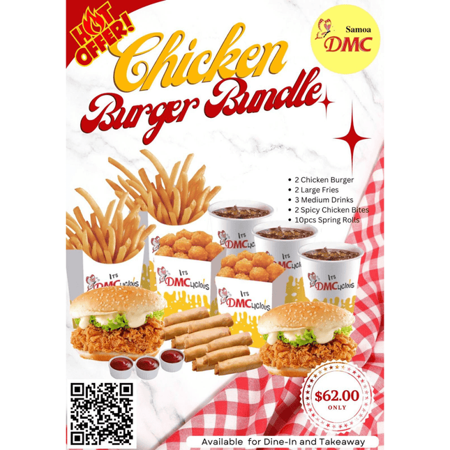 HOT OFFER Special Bucket Combo "PICKUP FROM DMC VAILOA, MOTOOTUA OR FUGALEI" - Samoamarket.com