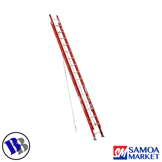 LADDER EXTENSION FIBERGLASS 32 Steps 136Kg - WERNER "PICKUP FROM BLUEBIRD LUMBER & HARDWARE" - Samoamarket.com