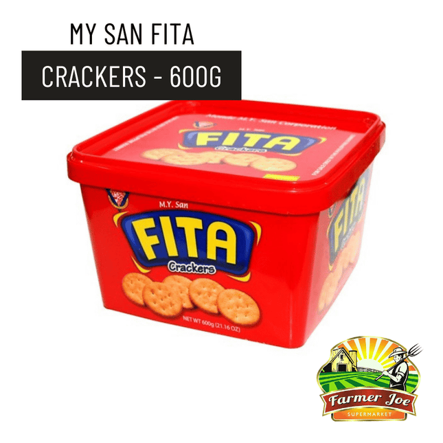MY San Fita Crackers 600g - "PICKUP FROM FARMER JOE SUPERMARKET UPOLU ONLY" - Samoamarket.com