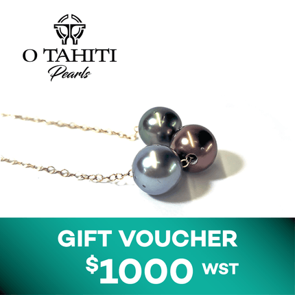 O Tahiti Pearls WST $1000 GIFT VOUCHER - Samoamarket.com