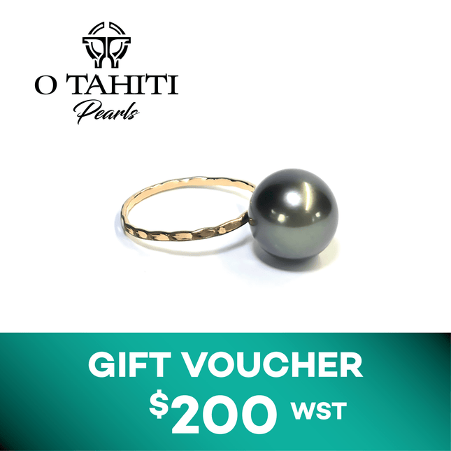O Tahiti Pearls WST $200 GIFT VOUCHER - Samoamarket.com