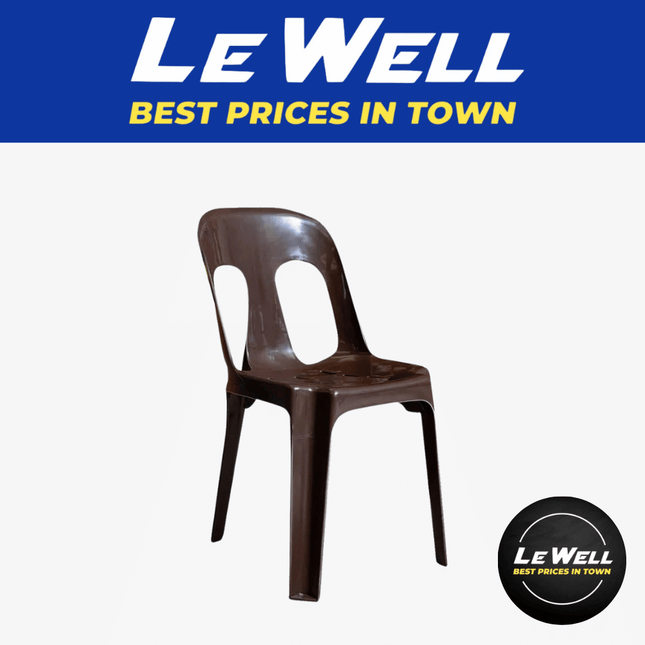 Pipee Dark Brown Chair (PICK UP FROM LE WELL COMPANY SAVALALO ONLY) - Samoamarket.com