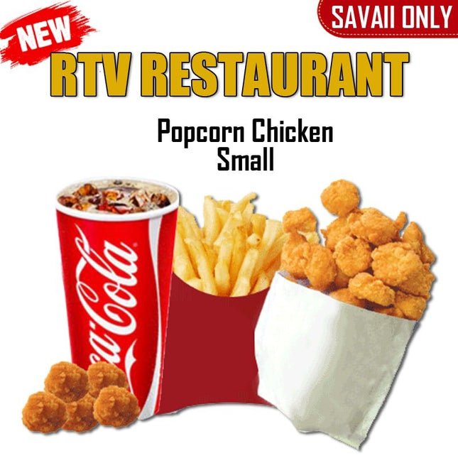 Popcorn Chicken SML "PICKUP FROM RTV SALELOLOGA" - Samoamarket.com