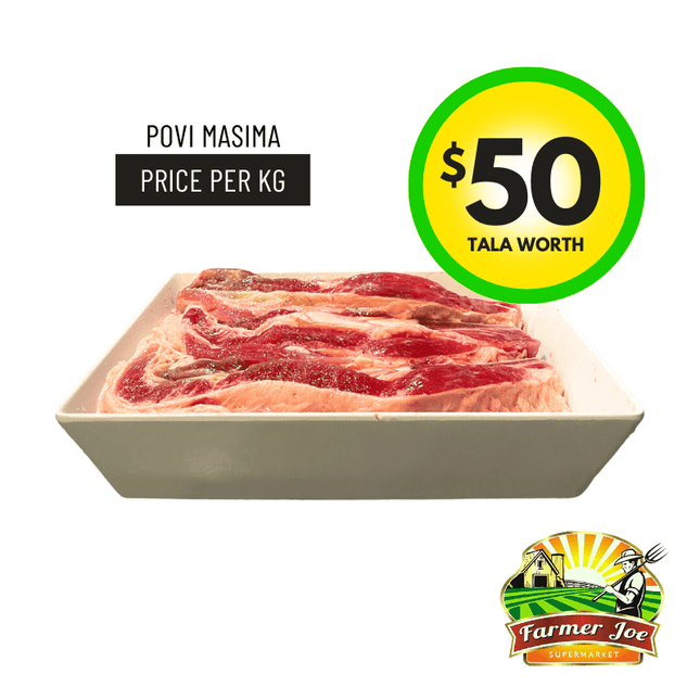 Povi Masima $50 Tala Value - "PICKUP FROM FARMER JOE SUPERMARKET UPOLU ONLY" - Samoamarket.com
