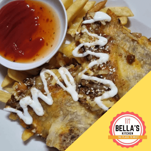Quesadilla and Fries - Samoamarket.com