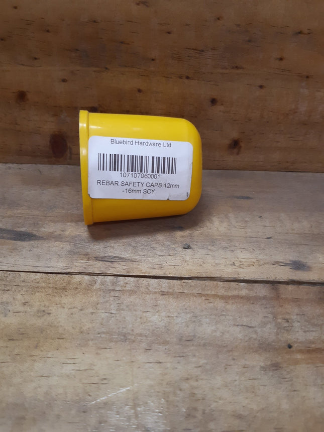 Rebar Safety Caps 12mm - 25mm SCY "PICKUP FROM BLUEBIRD LUMBER & HARDWARE VAITELE ONLY" - Samoamarket.com