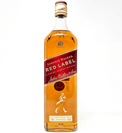 Red Label 1Ltr [ 21+ ONLY ] "PICKUP FROM FARMER JOE SUPERMARKET UPOLU ONLY" - Samoamarket.com