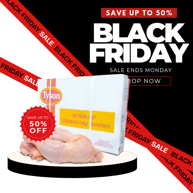 BLACK FRIDAY SALE! Chicken Leg Quarter Pusamoa 33LBS/15KG - [Brand may vary] [MAX 1 PER ORDER] "PICKUP FROM AH LIKI WHOLESALE"