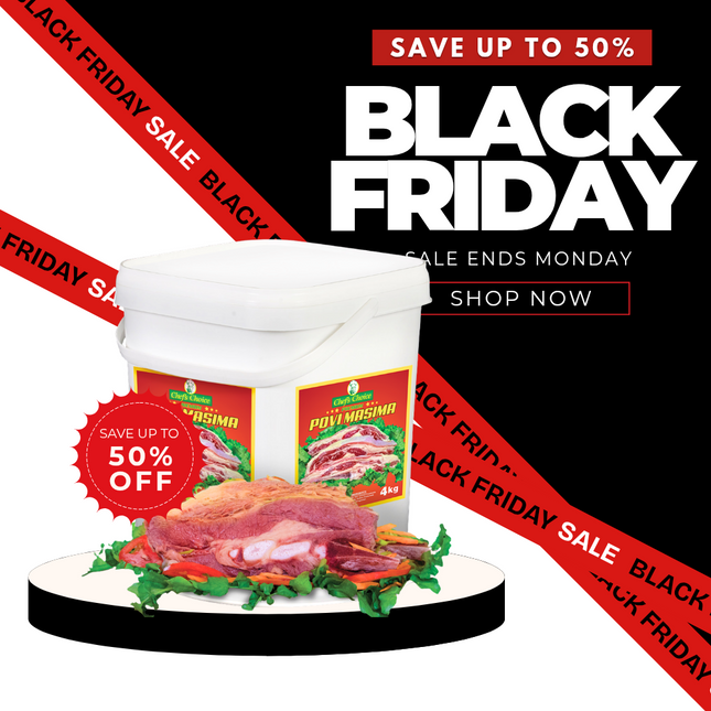 BLACK FRIDAY SALE! Chefs Choice Povi Masima 4kg Pail [MAX 1 PER ORDER] "PICKUP FROM AH LIKI WHOLESALE"