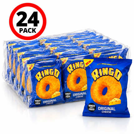 Ringo Cheese Snacks 50g x 24PACK
