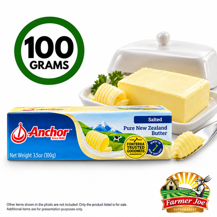 Anchor Butter 100g "PICKUP FROM FARMER JOE SUPERMARKET VAITELE ONLY"