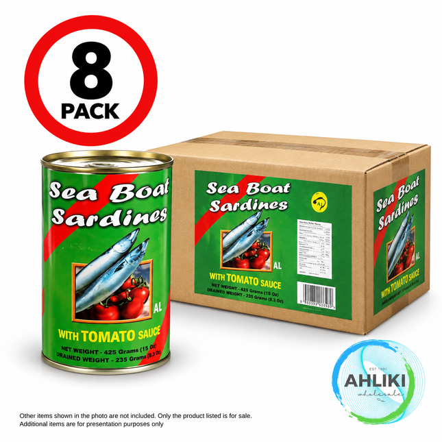 Seaboat/Three Star T/Sauce 8x425g "PICKUP FROM AH LIKI WHOLESALE"