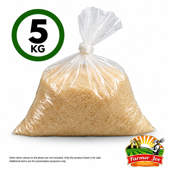 Brown Sugar Repack 5kg "PICKUP FROM FARMER JOE SUPERMARKET VAITELE ONLY"