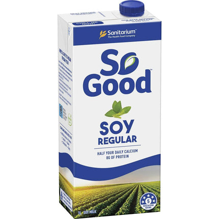 So Good Soy Milk 1Ltr "PICKUP FROM FARMER JOE SUPERMARKET UPOLU VAITELE ONLY" - Samoamarket.com