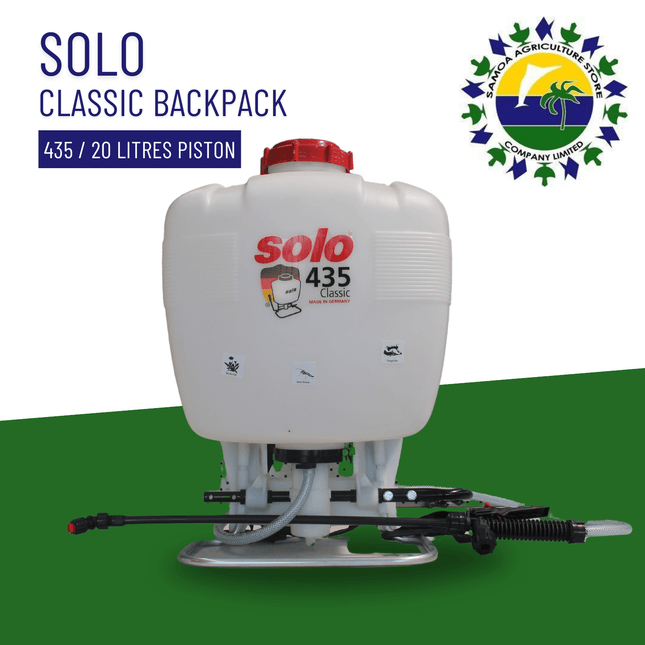 SOLO Classic BackPack 435 / 20 Litres Piston - Samoamarket.com