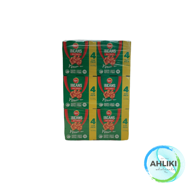 SPC Baked Beans Assorted 24 by 220g [NOT AVAIL AT SALELOLOGA & VAITELE] "PICKUP FROM AH LIKI WHOLESALE" - Samoamarket.com