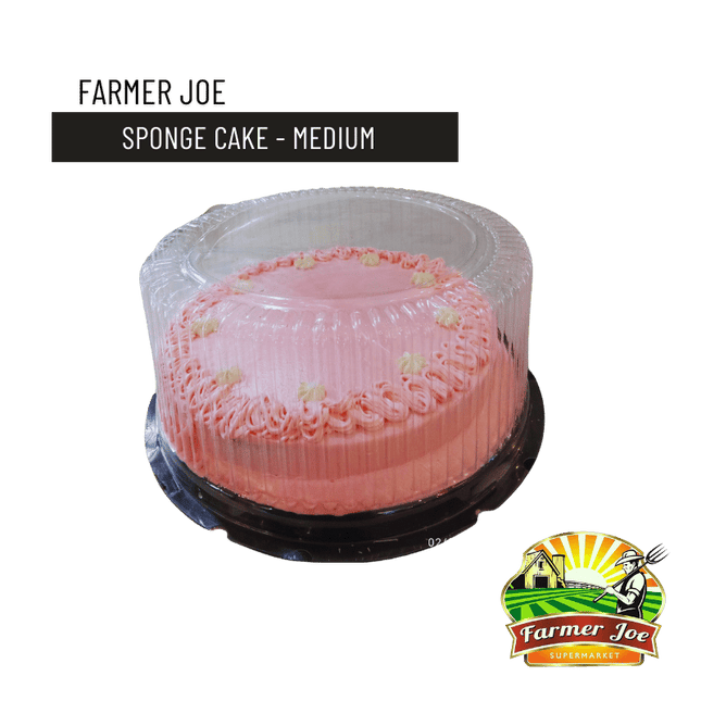 Sponge Cake - Medium "PICKUP FROM FARMER JOE SUPERMARKET UPOLU ONLY" - Samoamarket.com