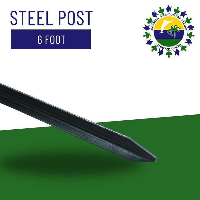 Steel Post 6 Foot - Samoamarket.com