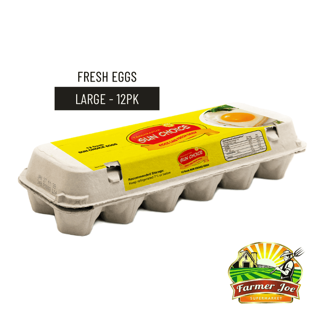 Tanumapua Fresh Eggs - "PICKUP FROM FARMER JOE SUPERMARKET UPOLU ONLY" - Samoamarket.com