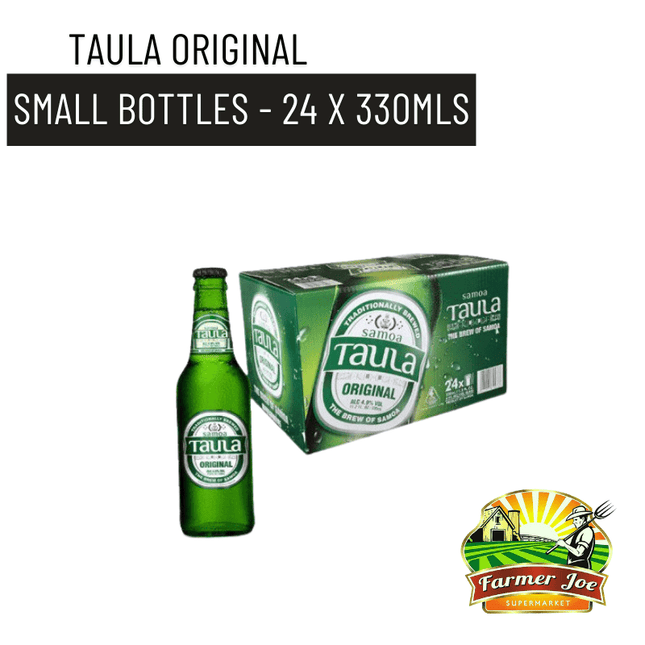 Taula Original 24 x 330mls" [21+ ONLY] PICKUP FROM FARMER JOE SUPERMARKET UPOLU ONLY" - Samoamarket.com