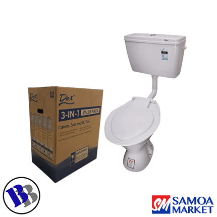 TOILET SET COMPLETE S - TRAP S/ENTRY DUX "PICKUP FROM BLUEBIRD LUMBER & HARDWARE" - Samoamarket.com