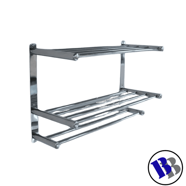 Towel Bar Bathroom Combo (3in1) Stainless "PICKUP FROM BLUEBIRD LUMBER & HARDWARE" - Samoamarket.com