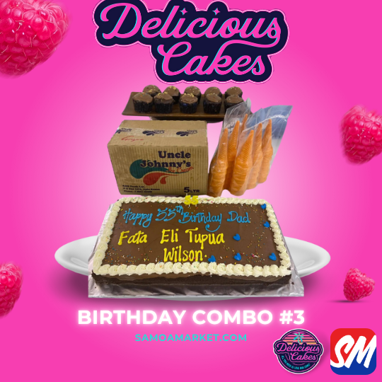 Birthday Combo 3  [PICK UP FROM DELICIOUS CAKE] - 1
