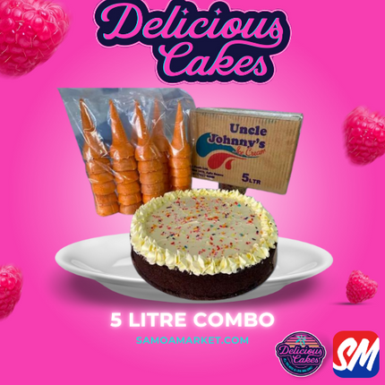 5 Litre Combo  [PICK UP FROM DELICIOUS CAKE] - 1