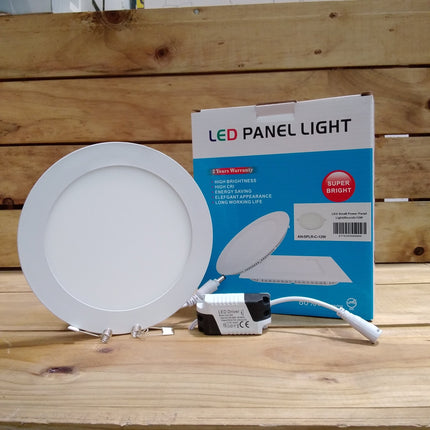 Led Small Power Panel Light (Round) 12W - Substitute if sold out 'PICKUP FROM BLUEBIRD LUMBER & HARDWARE' Bluebird Lumber 