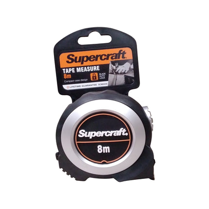 Supercraft Measuring Tape 8m - Substitute if sold out 'PICKUP FROM BLUEBIRD LUMBER & HARDWARE' Bluebird Lumber 