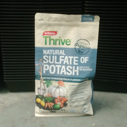 Thrive Natural Sulfate of Potash 2.5kg "PICK UP AT AGRICULTURE STORE VAITELE ONLY" Samoa Agriculture Store Company Ltd 