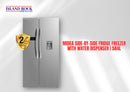 Midea Side-By-Side Fridge Freezer with Water Dispenser | 584L "PICKUP AT ISLAND ROCK LIMITED TOGAFU'AFU'A" Home Appliances Island Rock Company Ltd 