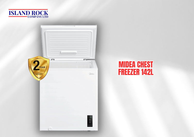 Midea Chest Freezer 142L "PICKUP AT ISLAND ROCK LIMITED TOGAFU'AFU'A" Home Appliances Island Rock Company Ltd 
