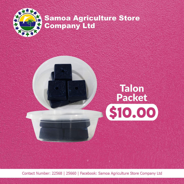 Talon Packet "PICK UP AT SAMOA AGRICULTURE STORE CO LTD VAITELE AND SALELOLOGA SAVAII" Samoa Agriculture Store Company Ltd 