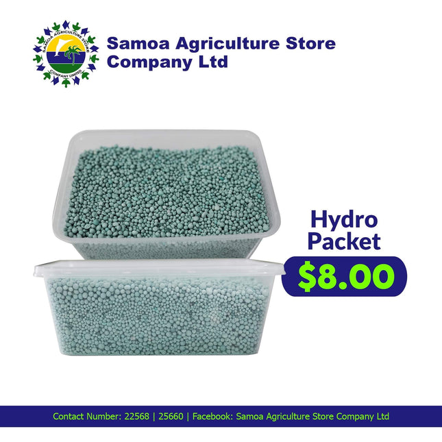Hydro Packet "PICK UP AT SAMOA AGRICULTURE STORE CO LTD VAITELE AND SALELOLOGA SAVAII" Samoa Agriculture Store Company Ltd 