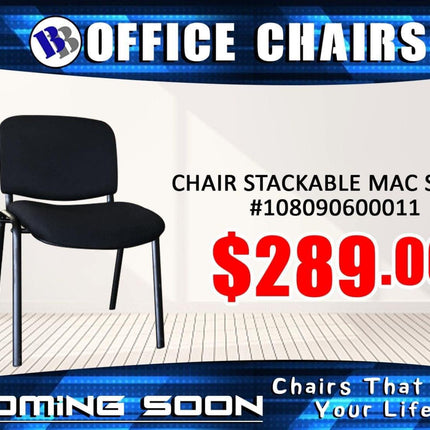 Chair Stackable Mac Smart - Substitute if sold out "PICKUP FROM BLUEBIRD LUMBER & HARDWARE" homewear Bluebird Lumber 